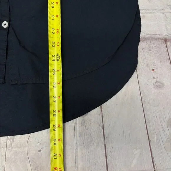 Maeve by Anthropologie Blouse Top Button Shirt Size SP Small Petite D049 -27 - Picture 4 of 16